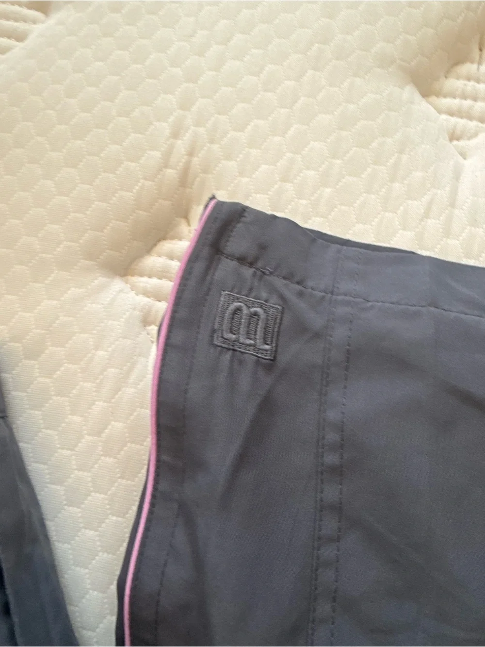 Wilson Men's Black Cargo Pants with Pink Trim - Picture 2 of 6